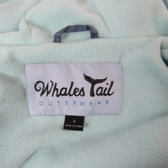 Whales Tail Outerwear Winter Hooded Jacket Girls Size 4 - Picture 5 of 7